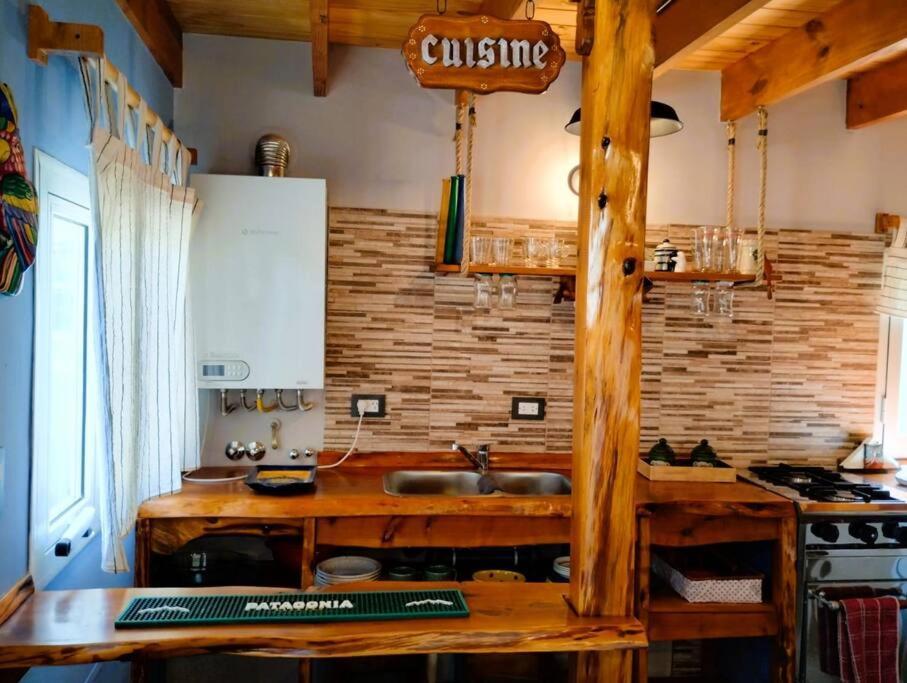 Cabana La Marilena, Para 2 Huespedes Con Desayuno El Calafate Eksteriør bilde